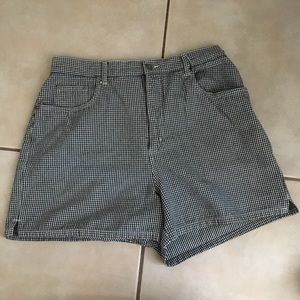 Gingham shorts